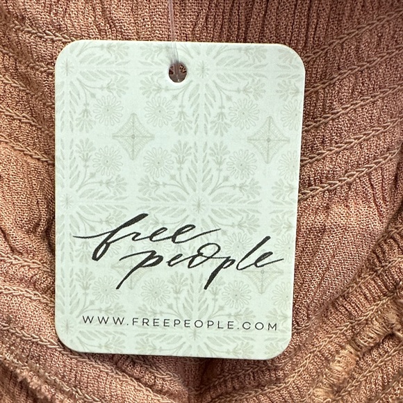 Free People Backless Dress in Peach - Picture 9 of 10